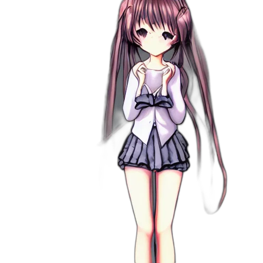 dress, staff, creature, robot transparent PNG cut-out