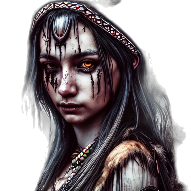 face, jewelry, fantasy art, concept art transparent PNG cut-out