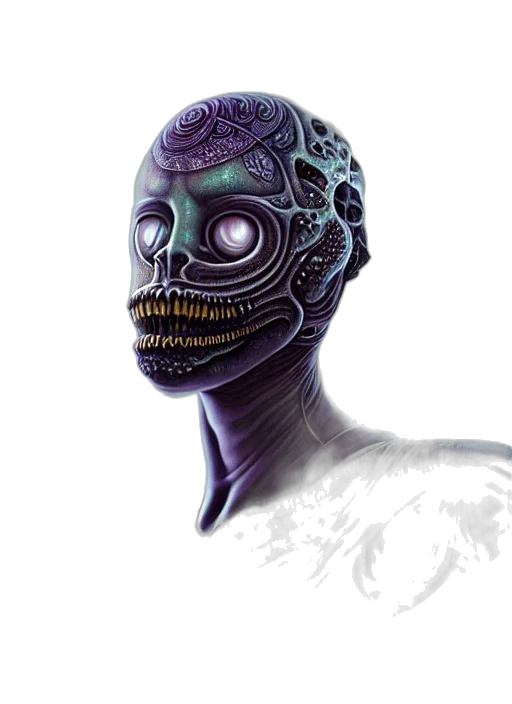 mask, robot, face, creature transparent PNG cut-out