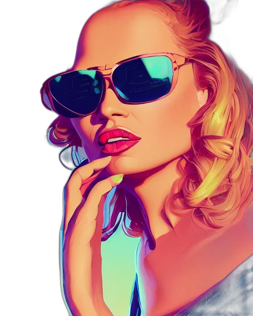 face, cartoon, photorealistic, comic book art transparent PNG cut-out