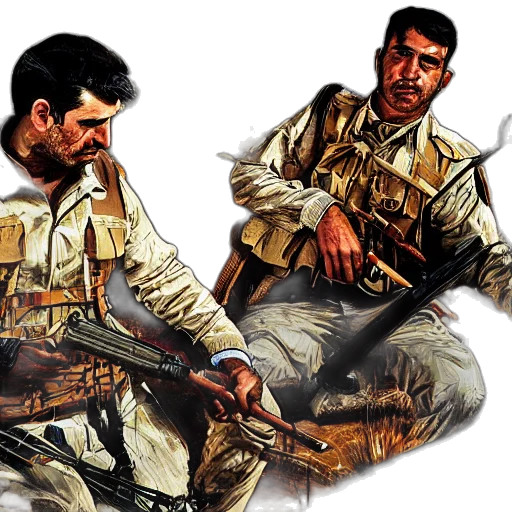 concept art, comic book art, photorealistic, oil painting transparent PNG cut-out