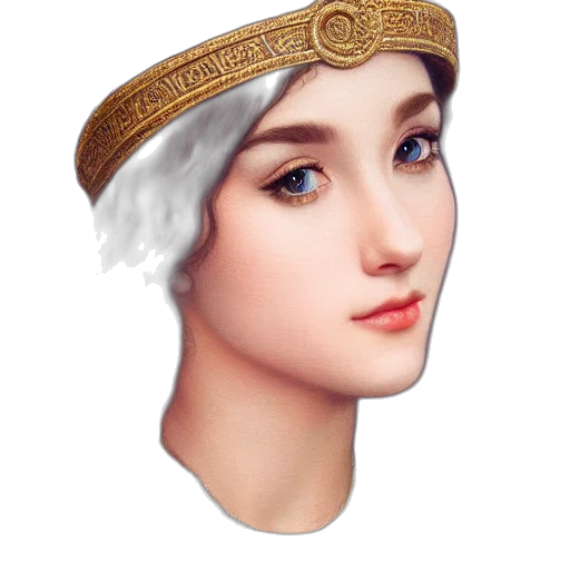 crown, face, jewelry, hat transparent PNG cut-out