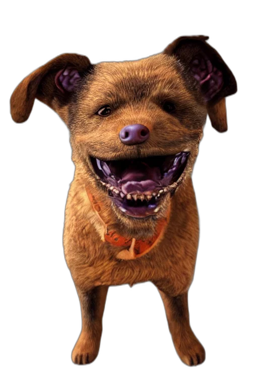 animal, staff, face, creature transparent PNG cut-out