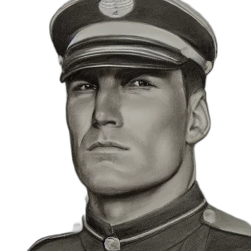 face, staff, hat, jacket transparent PNG cut-out