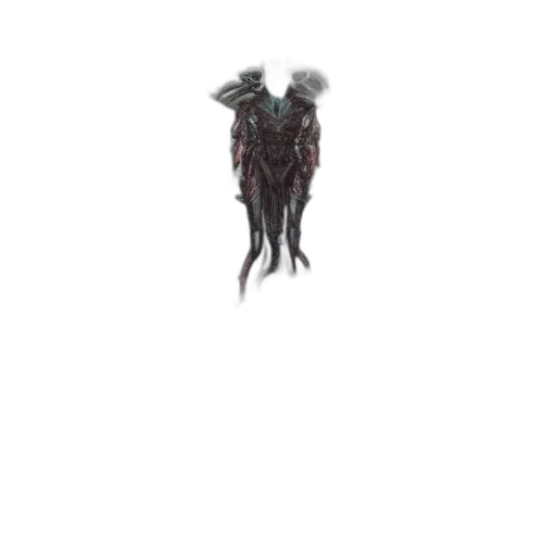 creature, robot, dragon, staff transparent PNG cut-out