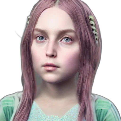 face, hair, jewelry, dress transparent PNG cut-out