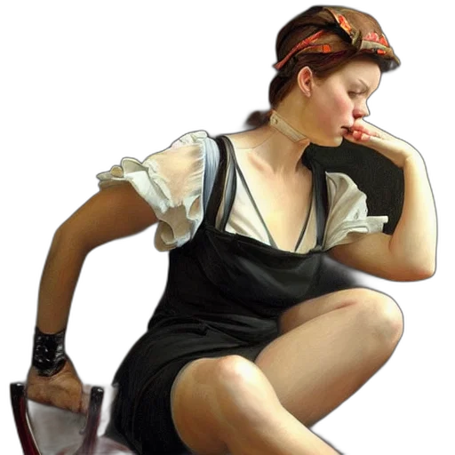 dress, shoes, hat, jewelry transparent PNG cut-out