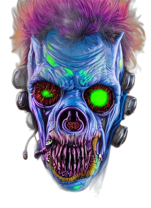 mask, face, creature, robot transparent PNG cut-out