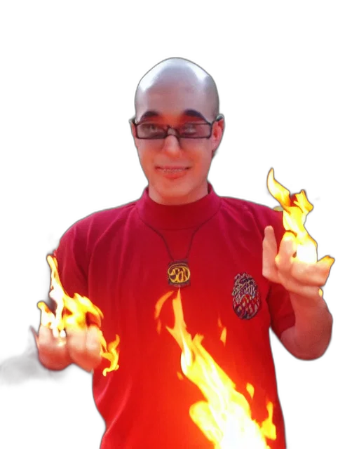 staff, dragon, creature, jacket transparent PNG cut-out