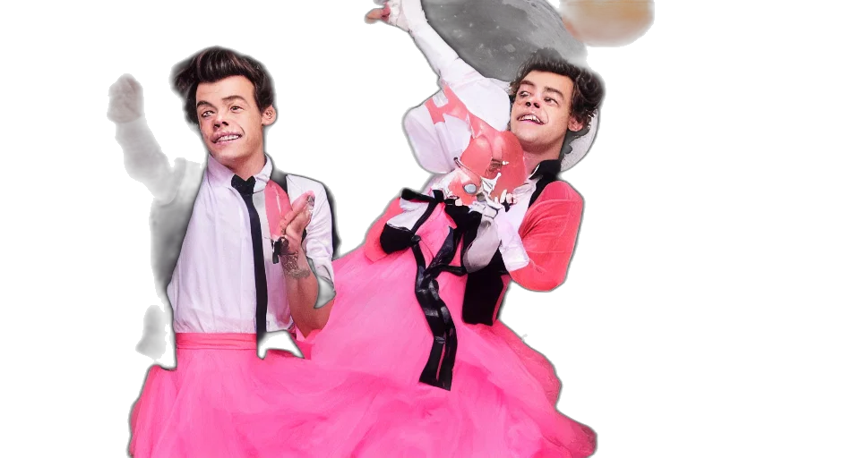 harry, styles, moon, juggling transparent PNG cut-out