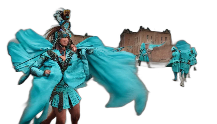 concept art, 3d render, female, warrior transparent PNG cut-out