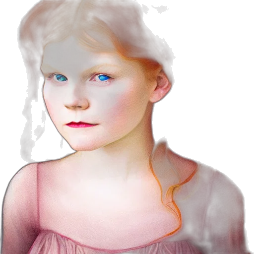 face, dress, hair, mask transparent PNG cut-out