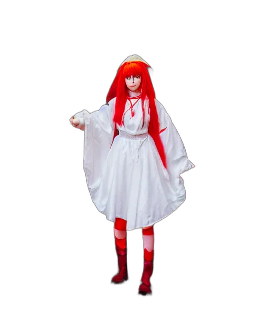 dress, hat, jacket, creature transparent PNG cut-out