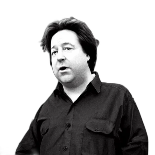 staff, jacket, hair, face transparent PNG cut-out