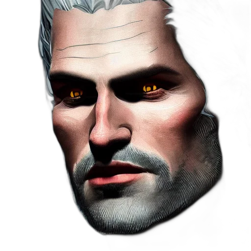 face, mask, creature, staff transparent PNG cut-out