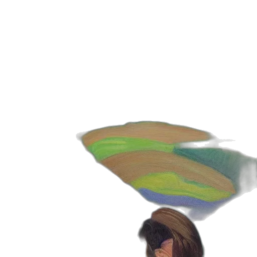 hat, umbrella, hair, shoes transparent PNG cut-out
