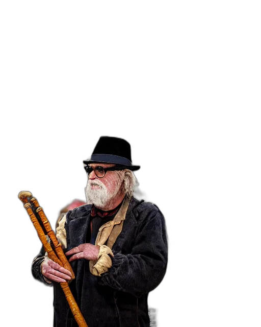 staff, hat, sword, animal transparent PNG cut-out