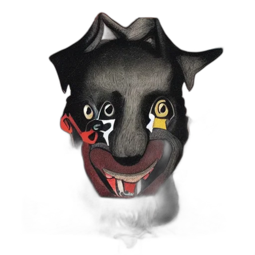 mask, face, creature, animal transparent PNG cut-out