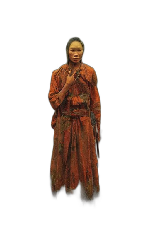 staff, dress, jacket, face transparent PNG cut-out