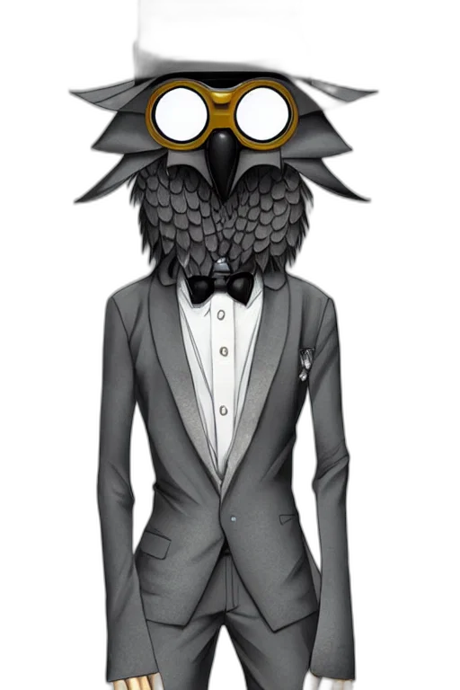 jacket, mask, staff, cartoon transparent PNG cut-out