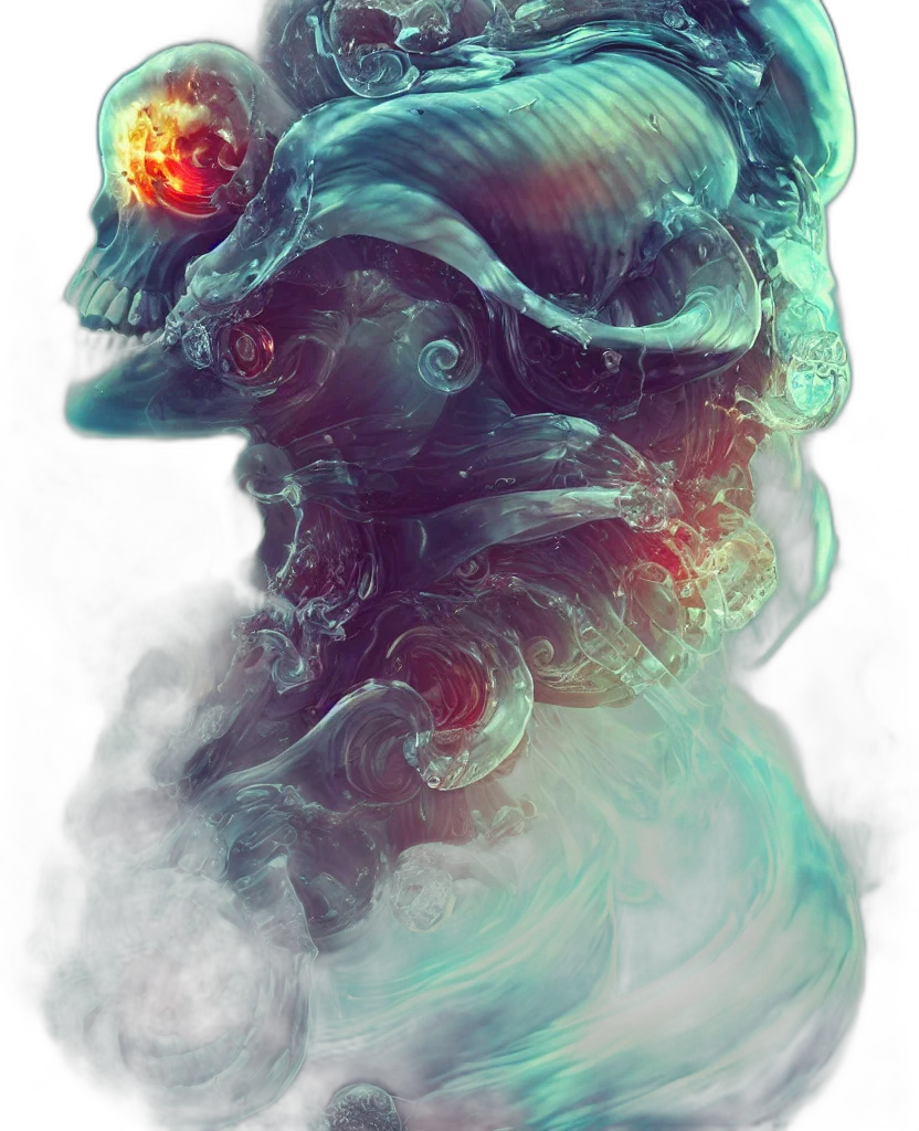 creature, mask, robot, dragon transparent PNG cut-out