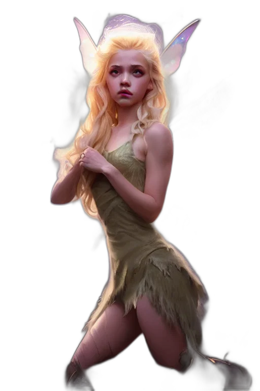 dress, fantasy art, concept art, photorealistic transparent PNG cut-out