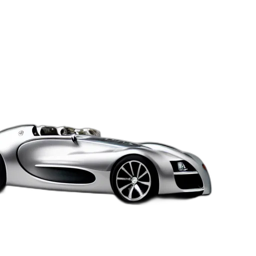 car, 3d render, concept art, photorealistic transparent PNG cut-out