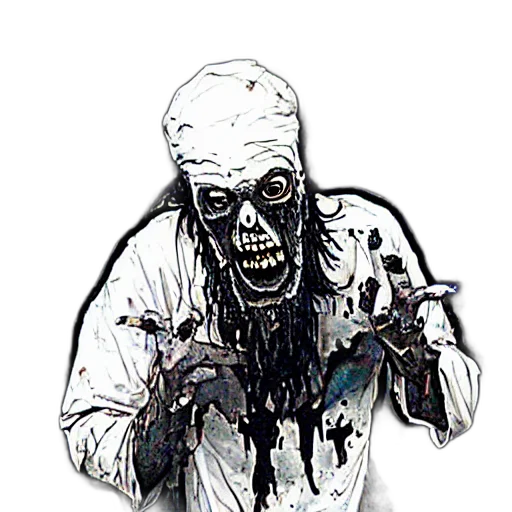 creature, mask, staff, face transparent PNG cut-out