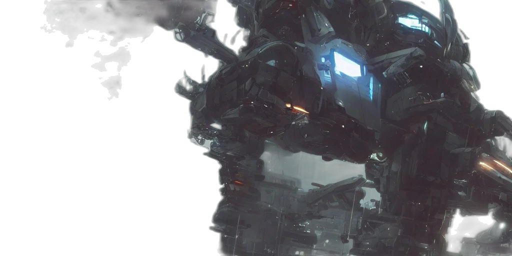 robot, weapon, face, dragon transparent PNG cut-out