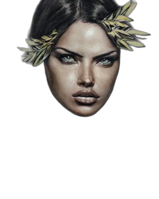 crown, jewelry, face, flower transparent PNG cut-out