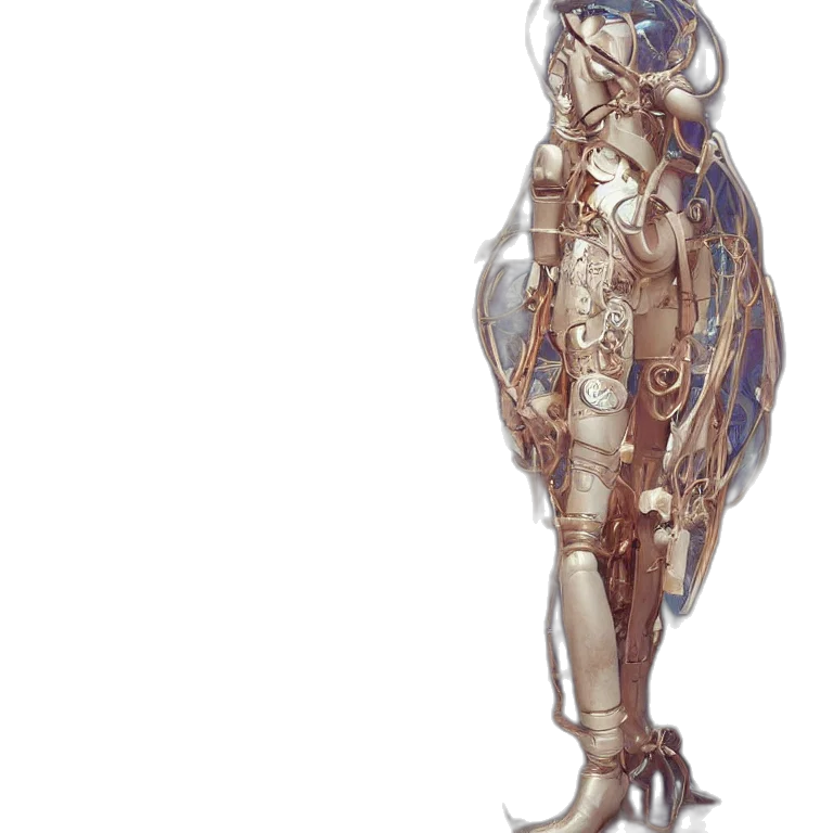dress, robot, creature, mask transparent PNG cut-out
