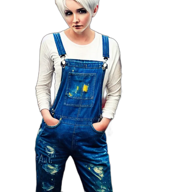 full, body, pose, beautiful transparent PNG cut-out