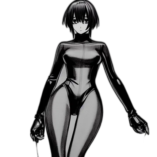 robot, dress, creature, weapon transparent PNG cut-out