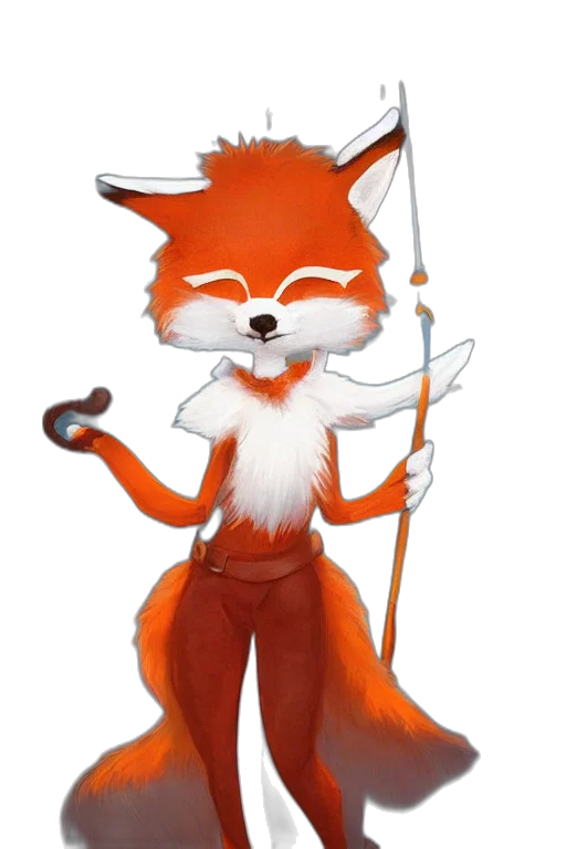 staff, animal, concept art, fantasy art transparent PNG cut-out
