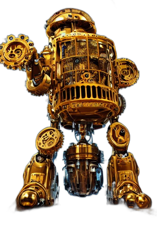 robot, crown, weapon, jewelry transparent PNG cut-out