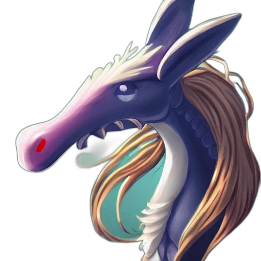 dragon, staff, animal, creature transparent PNG cut-out