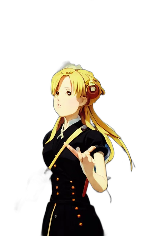 staff, dress, anime, pixel art transparent PNG cut-out