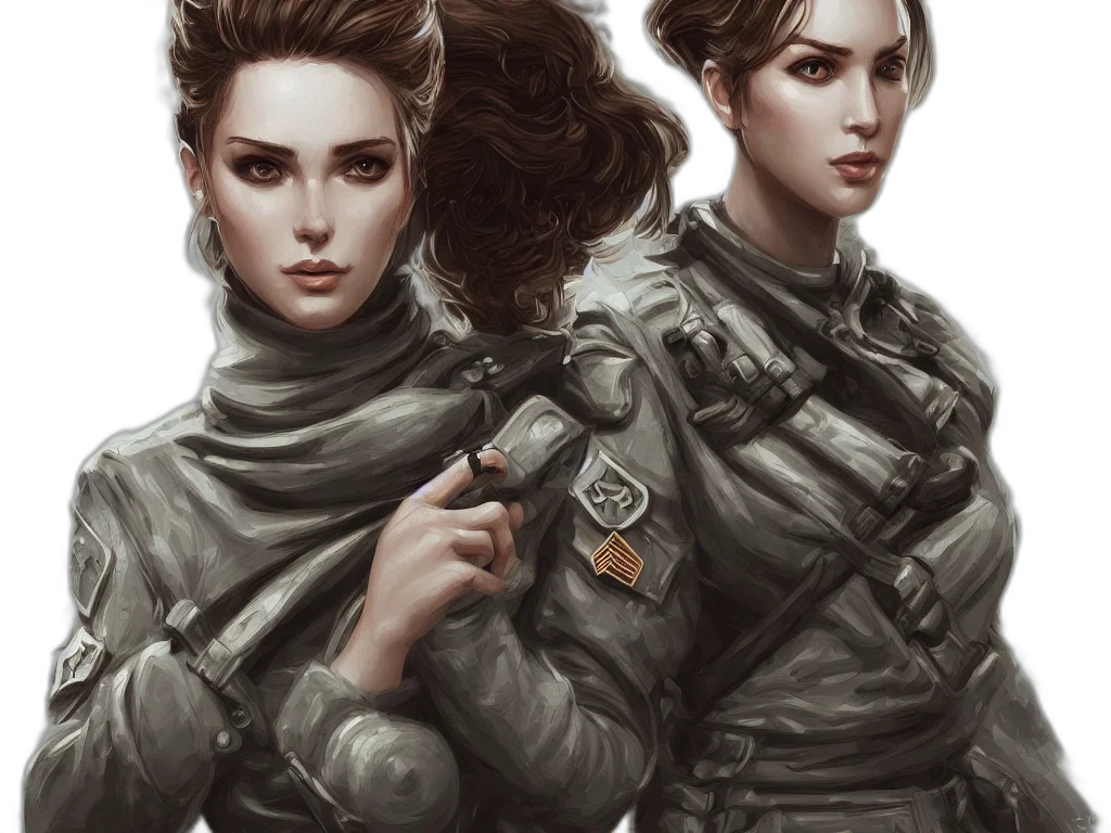 jacket, concept art, fantasy art, comic book art transparent PNG cut-out