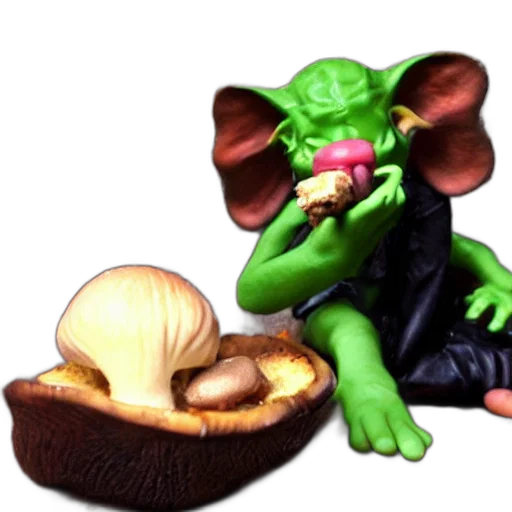 food, creature, dragon, 3d render transparent PNG cut-out