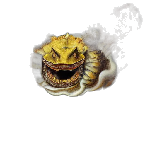 dragon, mask, creature, animal transparent PNG cut-out