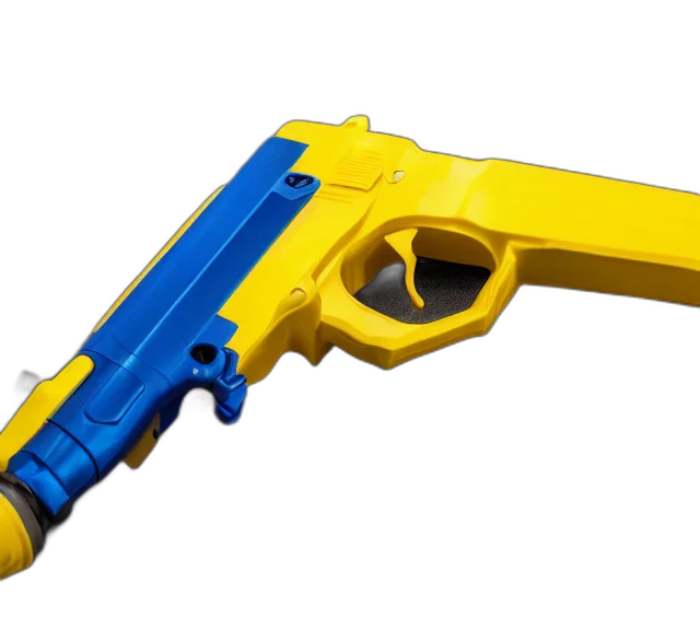 weapon, staff, umbrella, 3d render transparent PNG cut-out