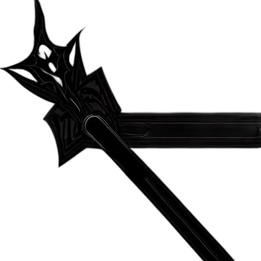 sword, weapon, staff, crown transparent PNG cut-out