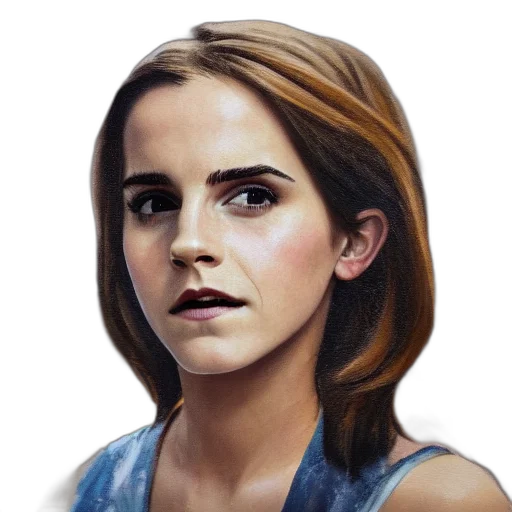 face, mask, dress, hair transparent PNG cut-out