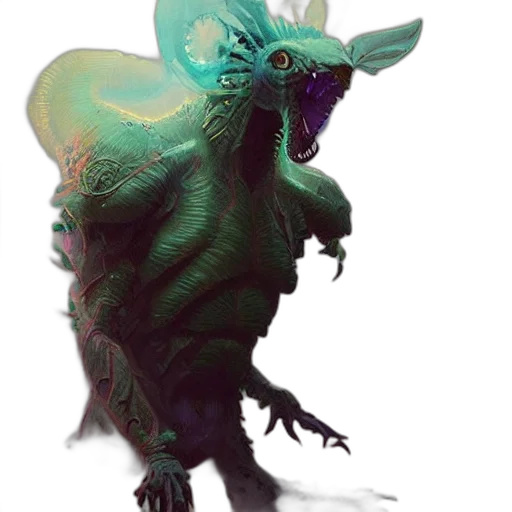 dragon, creature, animal, mask transparent PNG cut-out