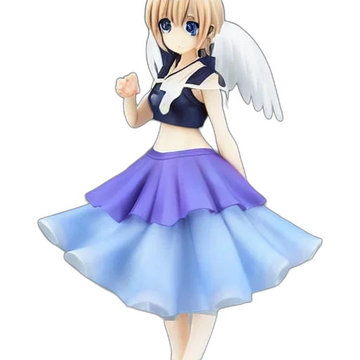 dress, anime, concept art, 3d render transparent PNG cut-out