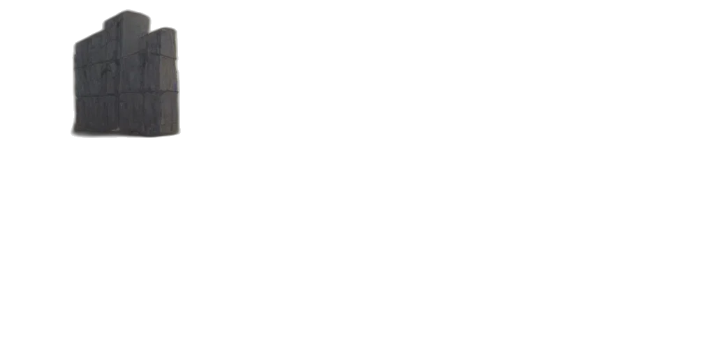 wide, shot, monolithic, structure transparent PNG cut-out