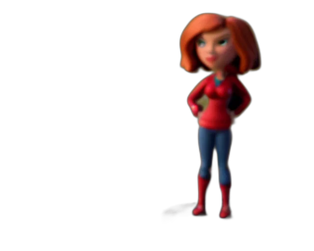 robot, hair, dress, animal transparent PNG cut-out