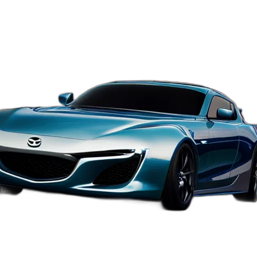 car, 3d render, photorealistic, concept art transparent PNG cut-out