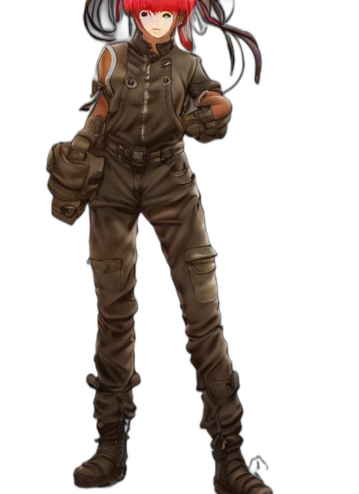 jacket, staff, weapon, concept art transparent PNG cut-out