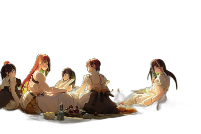 concept art, fantasy art, pixel art, anime transparent PNG cut-out